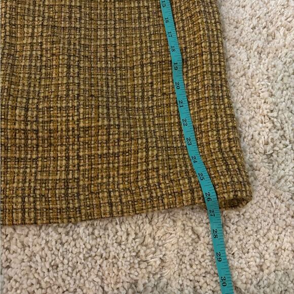 Moda International Soft Brown Wool Blend Pencil Skirt Size 6 - Picture 7 of 7